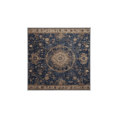 Machine Washable Gray Area Rug