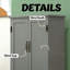 Freestanding Kitchen Pantry Cabinet-424167838