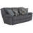 Trifecta Power Reclining Sofa with 3 Reclining Seats and Drop Down Table-1476024209