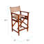 Tabouret de bar en cuir - brun-229713080-229713082