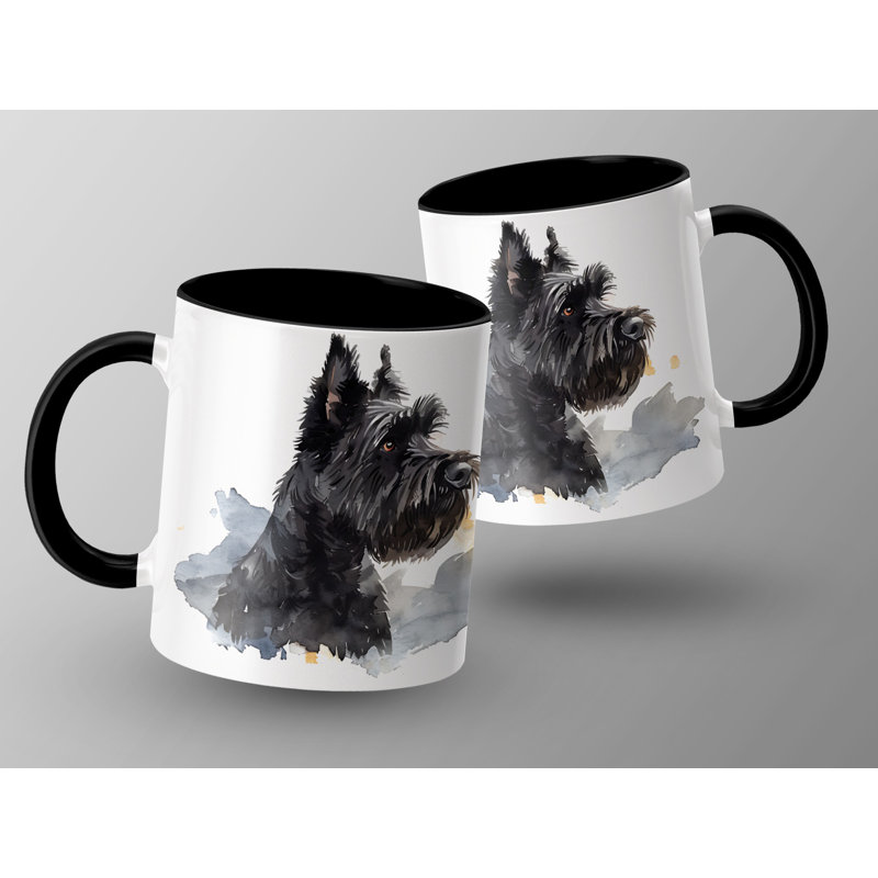 Ceramic Coffee Mug, 2, Black