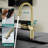 Topcraft Single-Hole Single-Handle Pull-Down Kitchen Faucet With Storage Basket-125501414