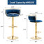 Tabouret de bar pivotant avec dossier Ginko-882844526-879315310