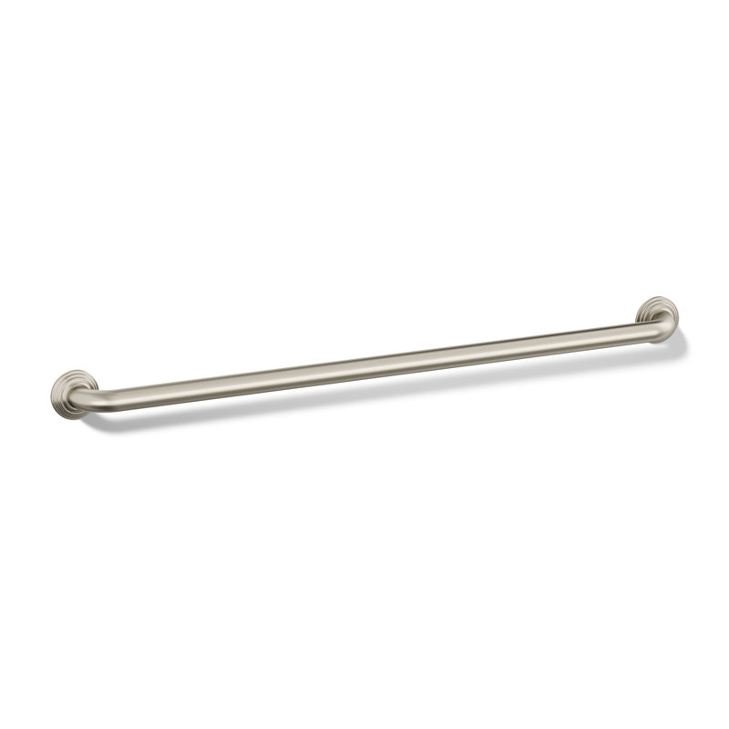 Traditional Grab Bar, Vibrant Brushed Nickel, 36"W