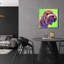 Red Barrel Studio «Freddy» par Dawg Painter, art mural en verre acrylique ACR-44448-1780685616