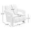 Fauteuil rembourré Boucle-602140587