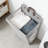 Two Medium-Sized Grey Pieces,Foldable Laundry Hamper Basket For Home, Bathroom, Dorm - Multi-Functional Storage Organizer With Wall Mount Option, Made Of Breathable Linen Cotton Blend-121584485-121584482