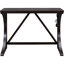 3 tables à manger, tabourets rembourrés, table en bois d'hévéa massif, solution d'espace pour petits espaces, style rustique, design de type C.