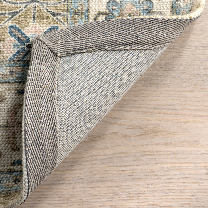 Mariel Wool and Cotton Area Rug, Runner 2'8" x 8'