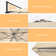 Sonceria 138'' x 108'' Rectangular Lighted Cantilever Umbrella