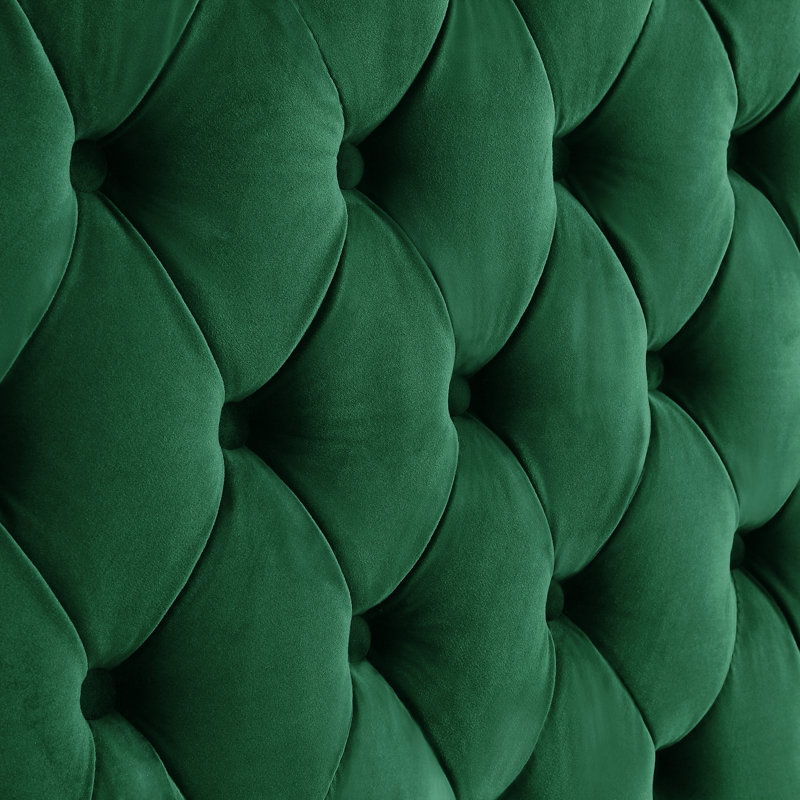 Leonardo Reversible Sectional, Right Hand Facing, Hunter Green