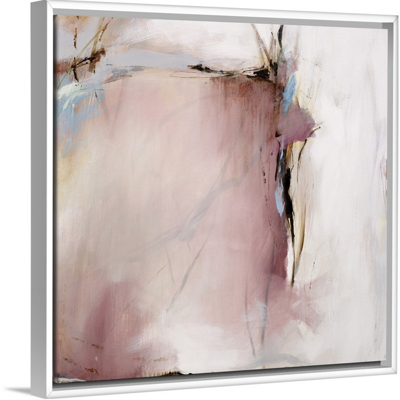 «Dreamed A Dream», reproduction sur toile, H 22 po x l 22 po x P 1,75 po, Cadre flottant blanc