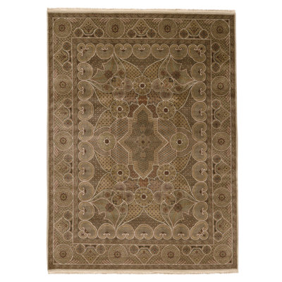 Handmade Wool Oriental Area Rug