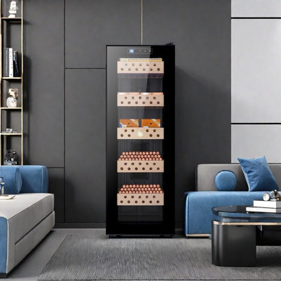 Electronic thermostatic cigar cabinet Home humidor