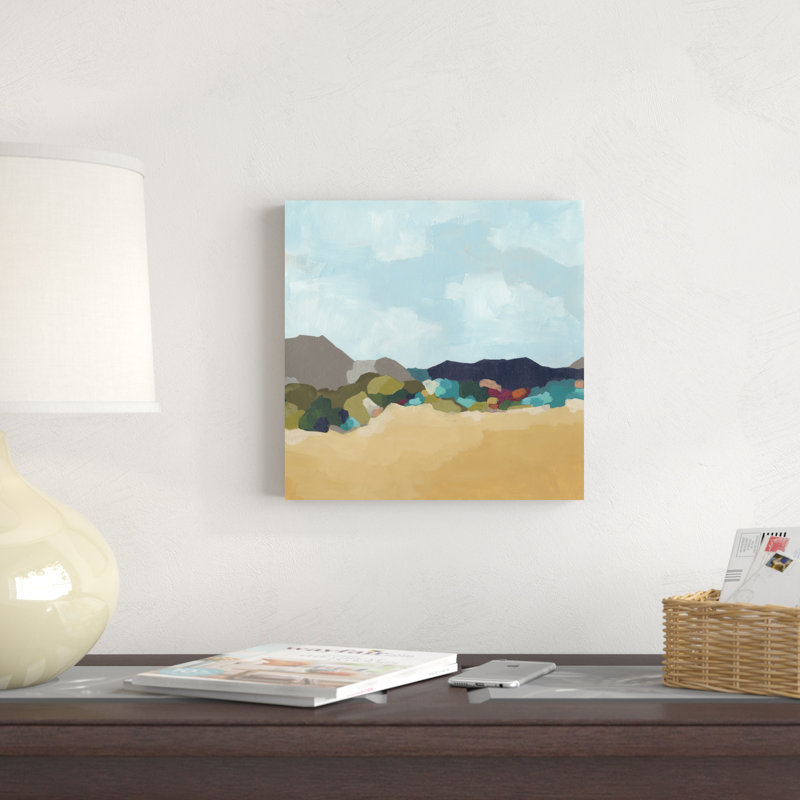 Patchwork Hillside II, H 12 po x l 12 po