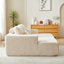 Méridienne surdimensionnée 87 po, sans assemblage requis, causeuse nuage moelleuse avec canapé-lit inclinable, fauteuil-lit moderne moelleux-2089338950