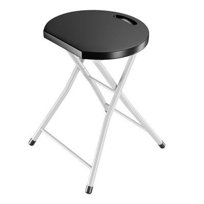 Kaleob Folding Camping Stool by Arlmont & Co.