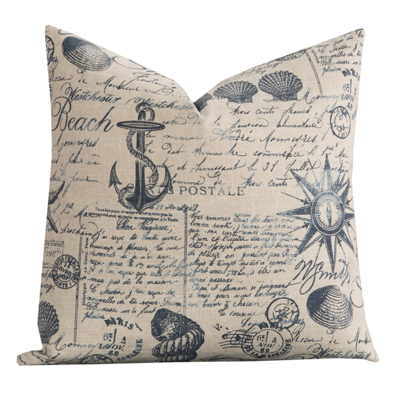 Kittery Point Throw Pillow, 20" H x 20" W x 6" D