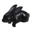 Figurine en bois de lapin curieux Ernesto-25322576
