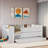 Andaleeb Daybed with A Trundle, Storage Space, Table and USB Charging-1611022950
