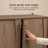 Flora Solid Wood 40" W  Storage Accent Cabinet