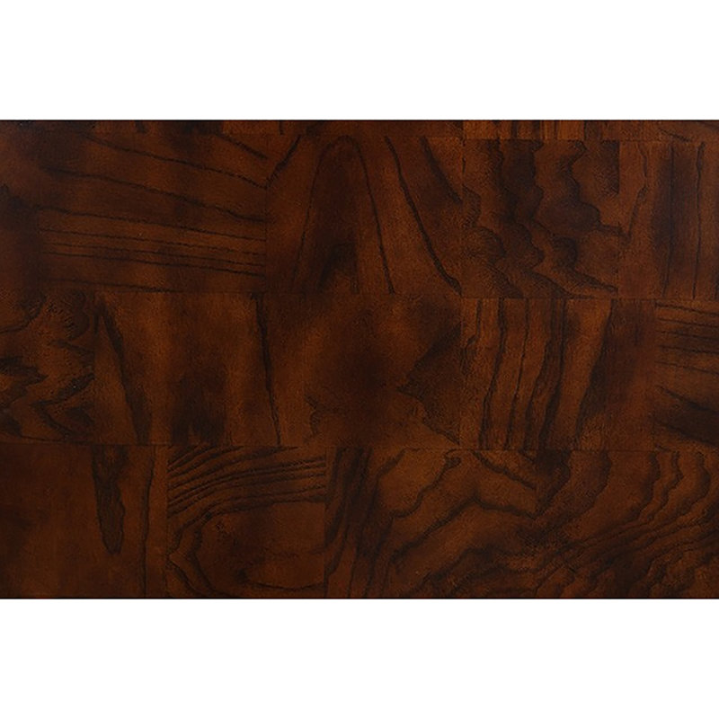 Granntam Low Post Bed, Dark Cherry, Queen