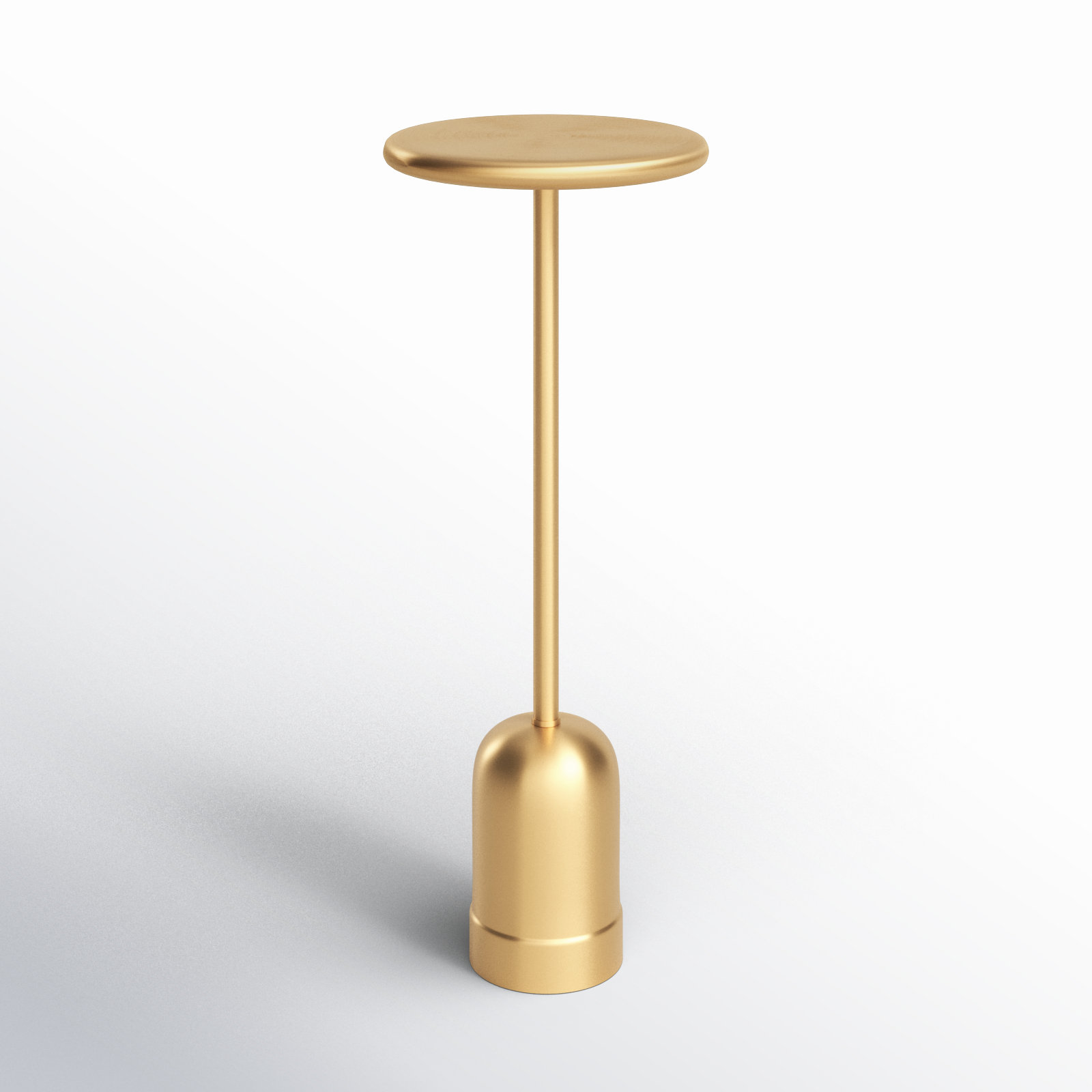 End Table, Gold