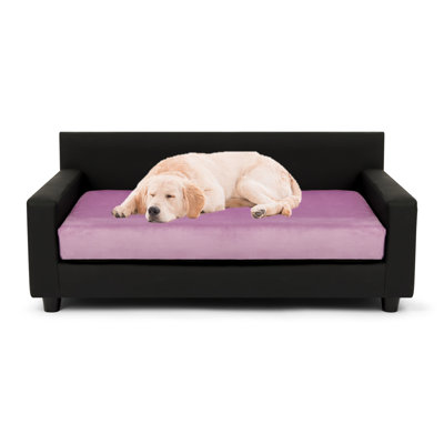 Dream Haven Orthopedic Dog Sofa Bed - Lilac
