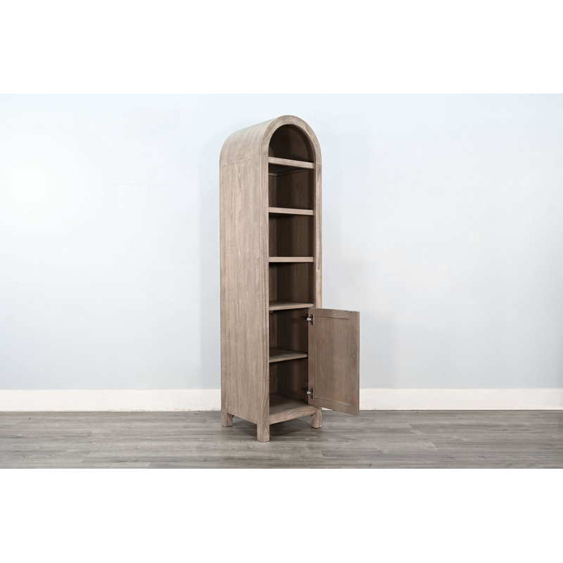  Armoire de rangement arquée, Crème, crème