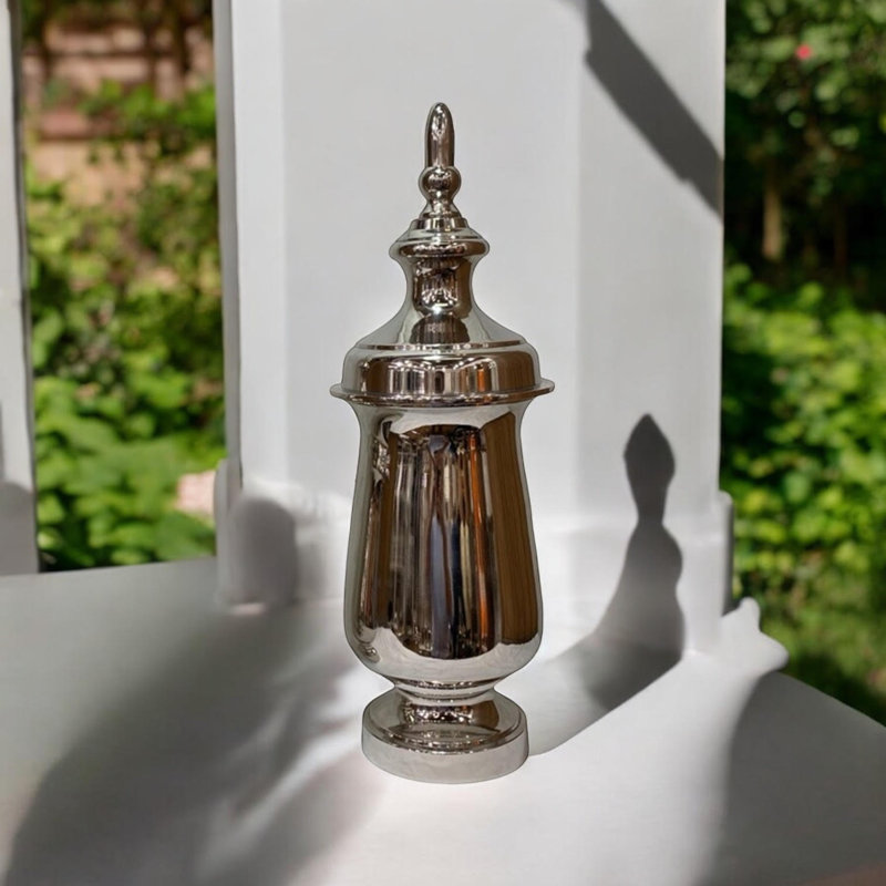 Eimile Metal Ginger Jar, 50cm H x 17cm W x 17cm D