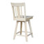 Derene Swivel Solid Wood Counter Stool-43743875