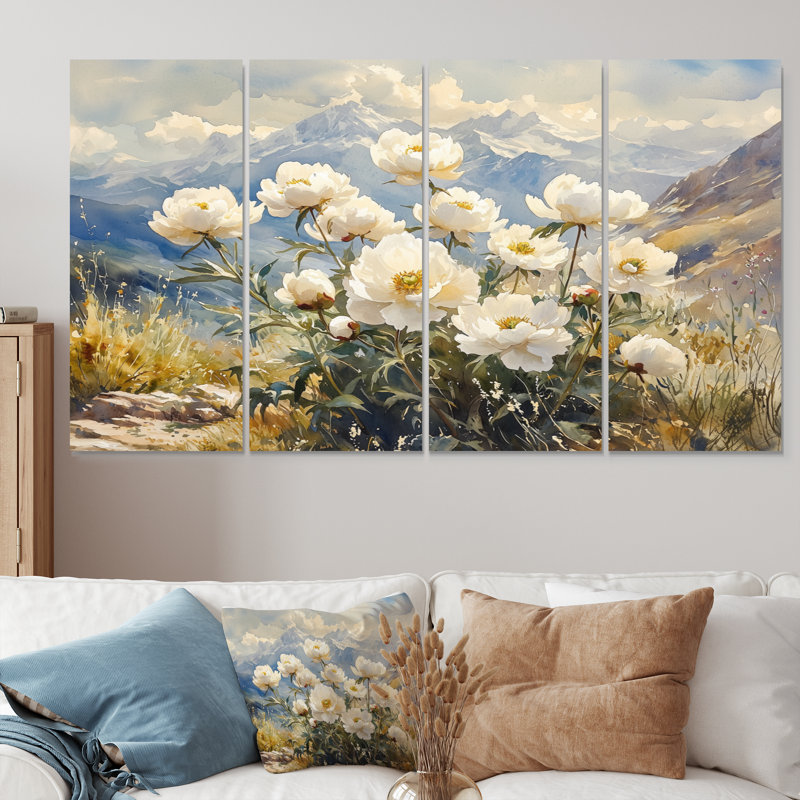 Barnes - Art - Pour le salon, 4, H 28 po x l 48 po