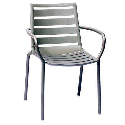 South Beach Stacking Dining Arm Chair