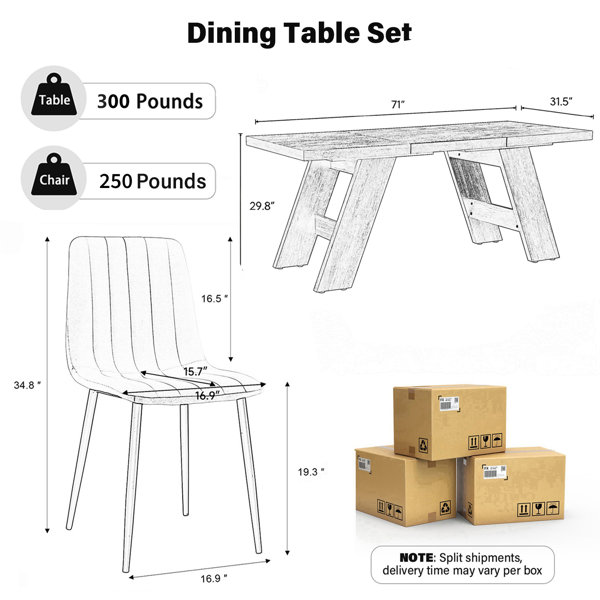Dimensions du produit