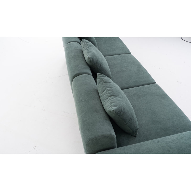 Space-saving Triple Folding Recliner Polyester Blend Modern Style Versatile Use