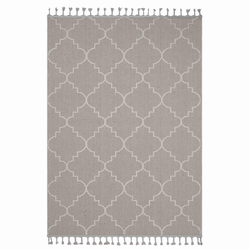 Tapis contemporain tendance, Rectangle 7 pi 9 po x 10 pi