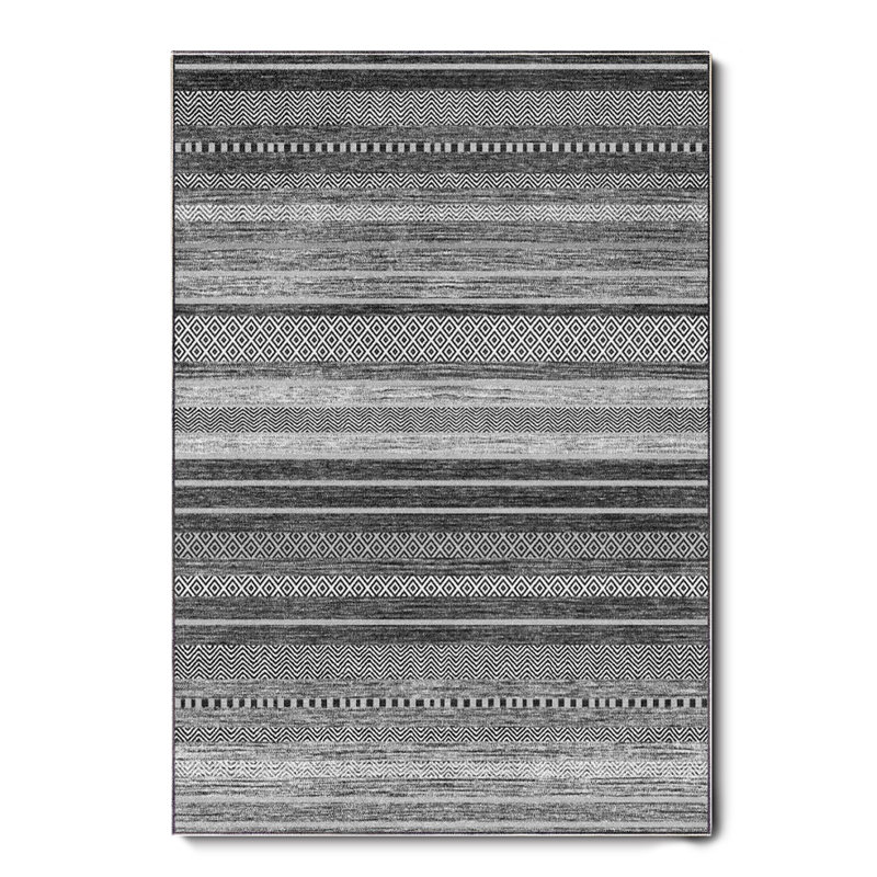 Tapis en coton Dianna, Tapis de couloir 3 pi 11 po x 16 pi 5 po