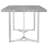 Savona Grey Faux Marble Rectangular Dining Table