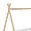 Lit simple avec structure triangulaire-1842619702
