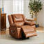 Fauteuil inclinable en polyuréthane chauffant et massant à distance pour un confort et une mobilité supérieurs-1156450672
