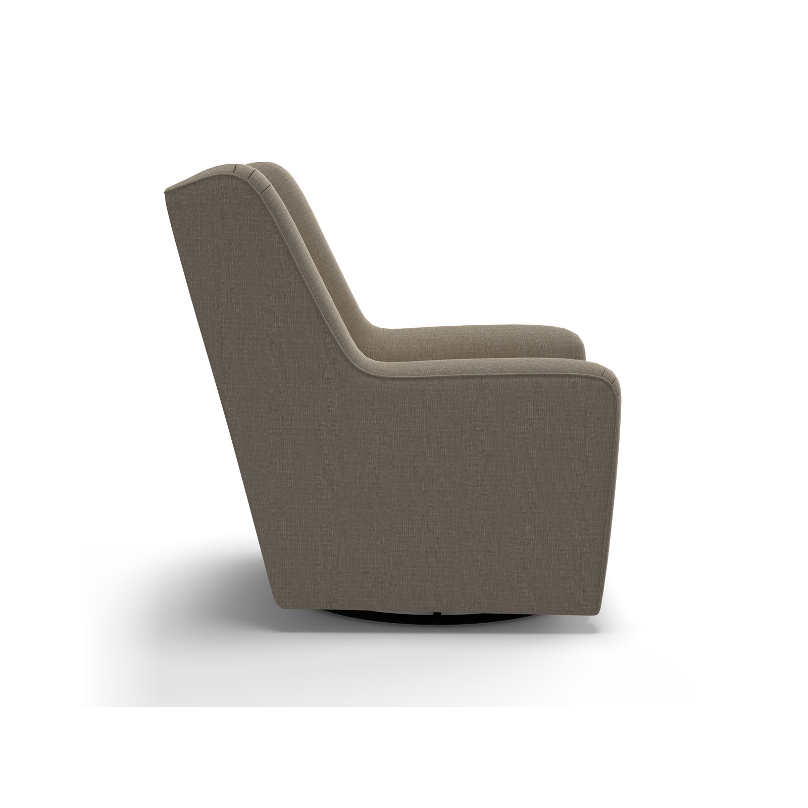 Miranda Upholstered Swivel Glider, Radical Porcelain Performance