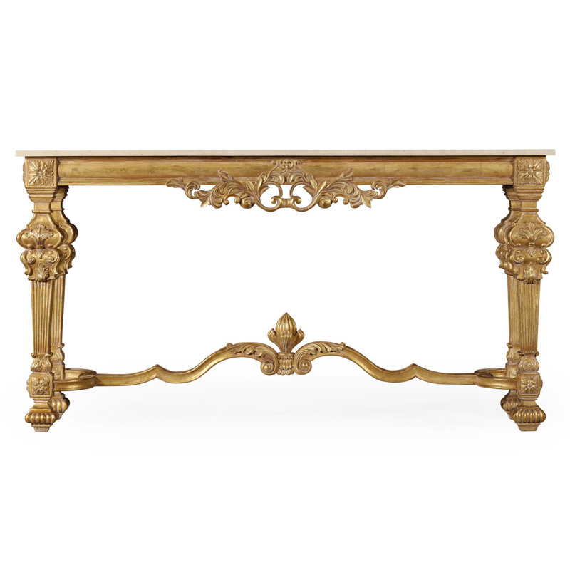 Versailles 67'' W Marble Console Table