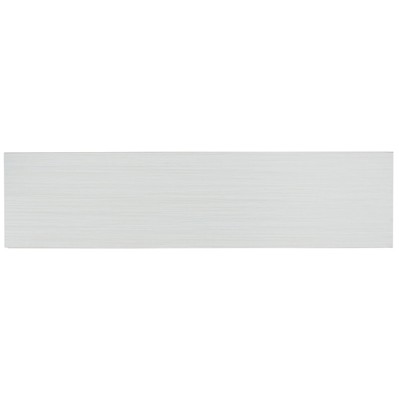 Fabrique 6" x 24" Porcelain Wood look Tile, White