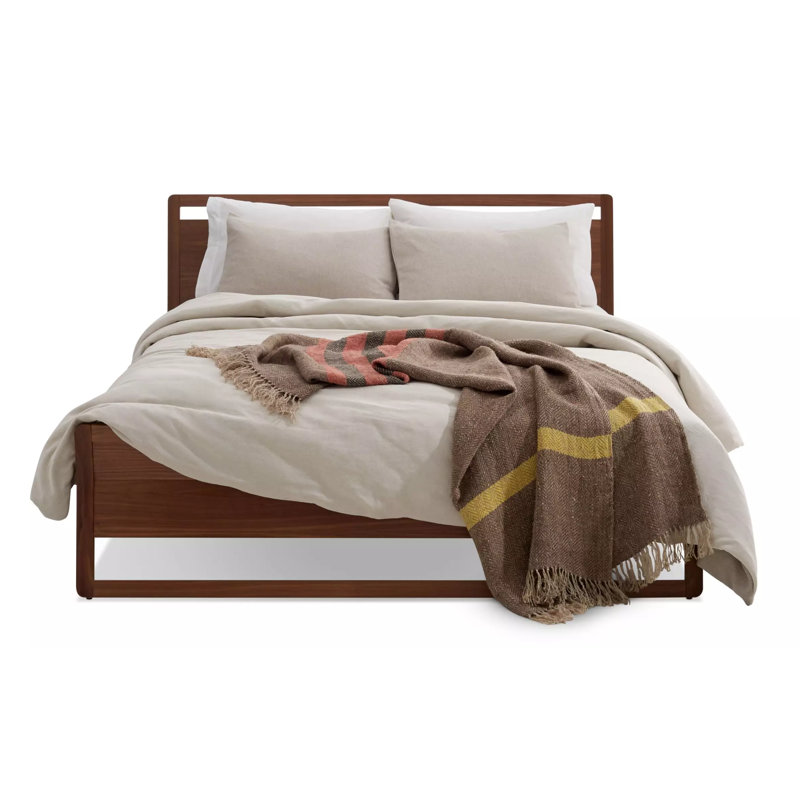 Lovely Hand Woven Throw Blanket, Brown