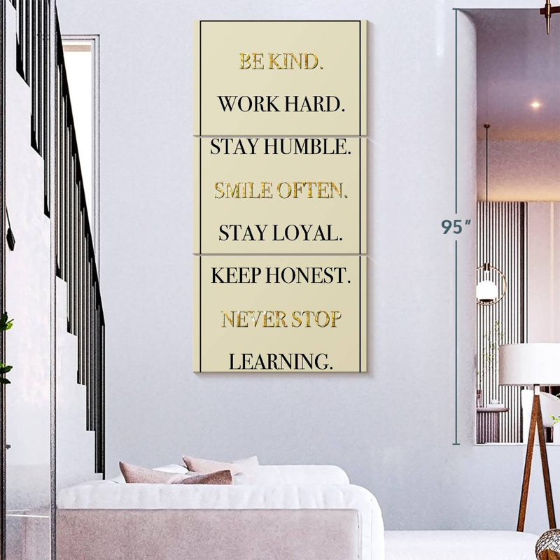 Office Be Kind, 80" H x 39" W
