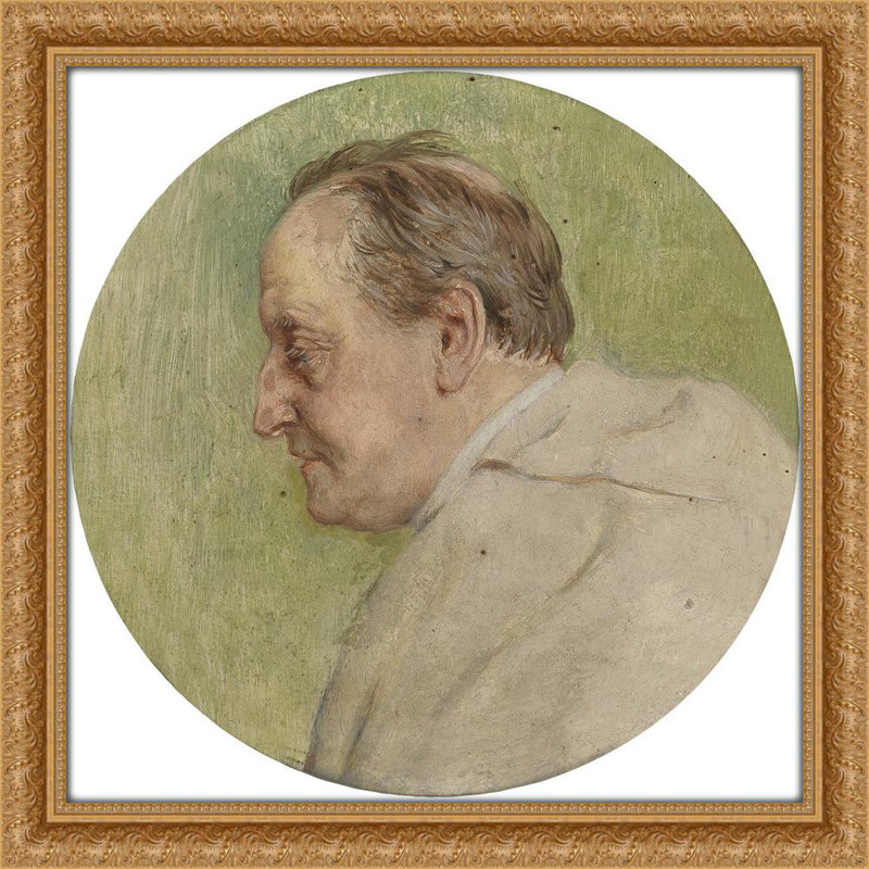 Cellist Moser von der Hofoper, 26" H x 26" W