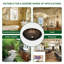 Lavabo vasque circulaire en verre 16,5 "avec bonde escamotable et robinet-119283396