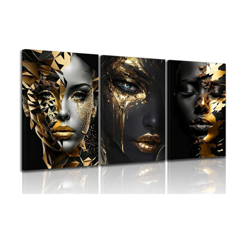 3 Piece Wrapped Canvas Print
