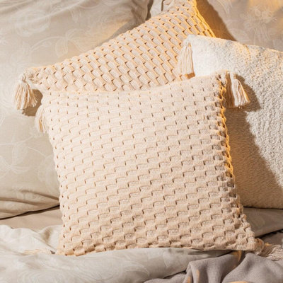 Gehl Indoor / Outdoor Geometric Square Euro Pillow Cover