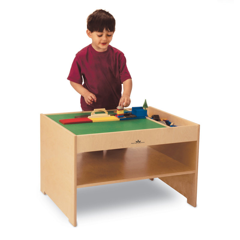 Table d'activité rectangulaire 27,75 po x 2,75 po Construction